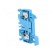 Splice terminal: rail | 4mm2 | ways: 1 | terminals: 2 | blue | wemid | TS35 фото 4