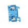 Splice terminal: rail | 4mm2 | ways: 1 | terminals: 2 | blue | wemid | TS35 image 3