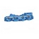Splice terminal: rail | 0.2÷2.5mm2 | ways: 1 | terminals: 4 | blue | SNK image 9