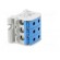 Splice terminal: rail | 50mm2 | ways: 1 | terminals: 6 | blue | STB | TS35 image 8