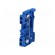 Splice terminal: rail | 0.2÷2.5mm2 | ways: 1 | terminals: 2 | blue | TS35 image 1