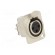 Socket | XLR | female | PIN: 3 | flange (2 holes),for panel mounting image 8