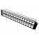 Mounting adapter | patch panel | RACK | screw | 19x24mm | Height: 2U image 1