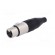 Plug | XLR | female | PIN: 3 | straight | for cable | soldering | 133V | 15A image 2