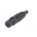 Plug | XLR | female | PIN: 3 | straight | for cable | soldering | tinned image 2