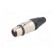 Plug | XLR | female | PIN: 3 | straight | EMC/EMI | for cable | soldering image 2