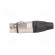 Plug | XLR | female | PIN: 3 | straight | shielded | for cable | soldering paveikslėlis 3