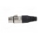 Plug | XLR | female | PIN: 4 | straight | for cable | soldering | silver paveikslėlis 3