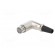 Plug | XLR | female | PIN: 5 | angled 90° | for cable | soldering | silver image 2