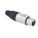 Plug | XLR | female | PIN: 5 | straight | for cable | soldering | 7.5A | 1mm2 image 8