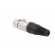 Plug | XLR | female | PIN: 7 | straight | for cable | soldering | silver image 4