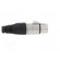 Plug | XLR | female | PIN: 7 | straight | for cable | soldering | silver фото 7