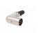 Plug | XLR | male | PIN: 3 | angled 90° | for cable | soldering | silver paveikslėlis 8