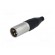 Plug | XLR | male | PIN: 3 | straight | for cable | soldering | 133V | 15A paveikslėlis 2