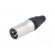 Plug | XLR | male | PIN: 3 | straight | for cable | soldering | 16A | 14AWG image 2