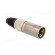 Plug | XLR | male | PIN: 3 | straight | for cable | soldering | 16A | 3.5÷8mm image 8