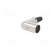 Plug | XLR | male | PIN: 5 | angled 90° | for cable | soldering | silver paveikslėlis 8