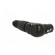Plug | XLR | female | PIN: 3 | angled 90° | for cable | soldering | black image 6