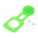 Socket gasket with dust cap | green | XLR standard | 19x24mm | FT paveikslėlis 1