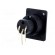 Socket | XLR | female | PIN: 3 | angled 90° | for panel mounting,screw фото 6