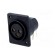 Socket | XLR | female | PIN: 3 | angled 90° | for panel mounting,screw paveikslėlis 2