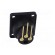 Socket | XLR | female | PIN: 3 | angled 90° | sealed | THT | gold-plated | 5A paveikslėlis 5