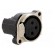 Socket | XLR | female | PIN: 3 | angled 90° | with push button | THT | 6A фото 8