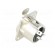Socket | XLR | female | PIN: 3 | soldering | gold-plated | silver | metal image 4