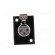 Socket | XLR | female | PIN: 3 | with push button | soldering | black фото 9