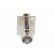 Socket | XLR | female | PIN: 3 | with push button | soldering | silver фото 5