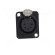 Socket | XLR | female | PIN: 5 | with push button | soldering | black image 9