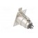 Socket | XLR | female | PIN: 5 | with push button | soldering | silver image 4