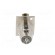 Socket | XLR | female | PIN: 7 | with push button | soldering | silver paveikslėlis 5