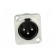 Socket | XLR | male | PIN: 3 | flange (2 holes),for panel mounting image 9