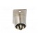 Socket | XLR | male | PIN: 3 | straight | soldering | silver | 16A | 27mm image 5