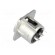 Socket | XLR | male | PIN: 3 | flange (2 holes),for panel mounting image 4