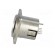 Socket | XLR | male | PIN: 3 | straight | soldering | silver plated | 50V image 3