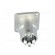 Socket | XLR | male | PIN: 3 | flange (2 holes),for panel mounting image 5