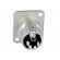 Socket | XLR | male | PIN: 4 | flange (2 holes),for panel mounting paveikslėlis 5