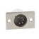 Socket | XLR | male | PIN: 5 | for panel mounting,screw | soldering paveikslėlis 9