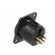 Socket | XLR | male | PIN: 5 | soldering | black | metal | XLR standard фото 4