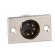 Socket | XLR | male | PIN: 5 | soldering | Case: XLR standard image 9