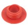 Nut with external thread | S4 series Jack sockets | red | S4 фото 2