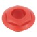Nut with external thread | S4 series Jack sockets | red | S4 image 1