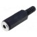 Plug | Jack 3,5mm | female | stereo | straight | for cable | soldering фото 1