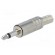 Plug | Jack 3,5mm | male | mono | straight | for cable | soldering paveikslėlis 1
