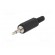 Plug | Jack 3,5mm | male | mono,with strain relief | ways: 2 | straight image 2