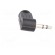 Plug | Jack 3,5mm | male | stereo | angled 90° | for cable | soldering image 7