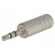 Plug | Jack 3,5mm | male | stereo | ways: 3 | straight | for cable image 1