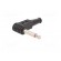 Plug | Jack 6,3mm | male | mono | ways: 2 | angled 90° | for cable | black фото 2